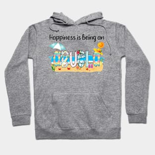 Happiness Is Being An Abuela Summer Beach Happy Mother's Day Hoodie